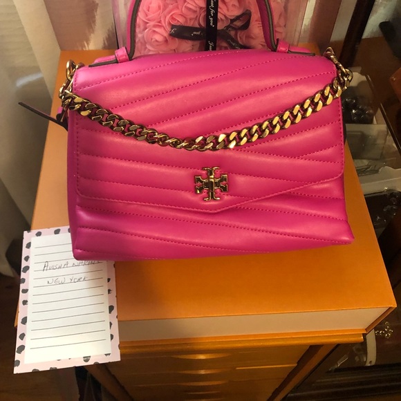 Tory Burch Handbags - Tory Burch Kira quilted satchel